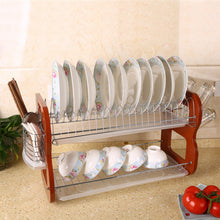 Cargar imagen en el visor de la galería, Escurridor de platos cromado